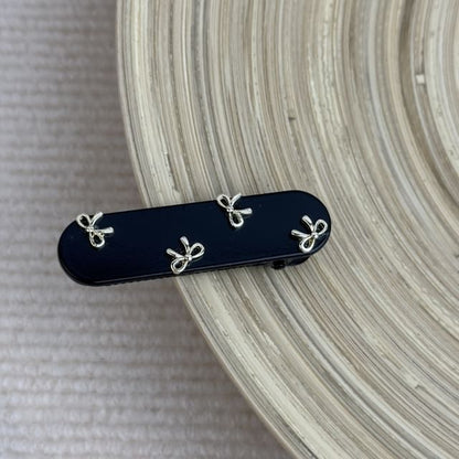Bow Studded Hair Band / Hair Clip