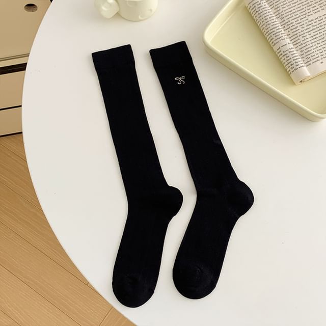 Bow Tall Socks