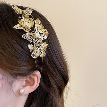 Butterfly Alloy Headband
