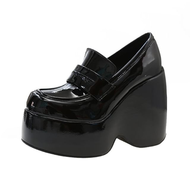 Pumps Penny Wedge Platform Loafer
