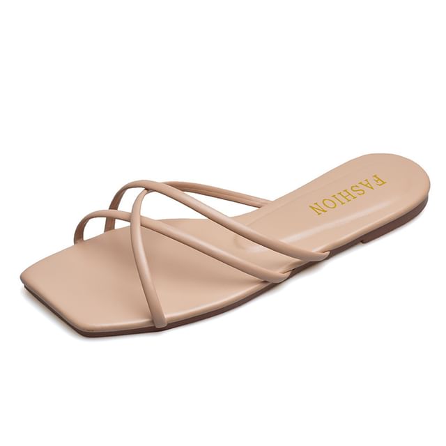 Plain Slide Sandals