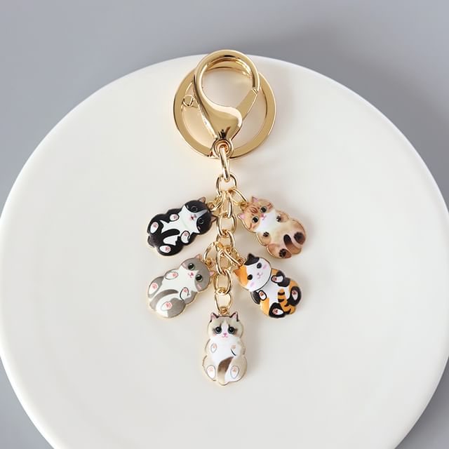 Japanese Cartoon-Cat Key Ring / Bag Charm