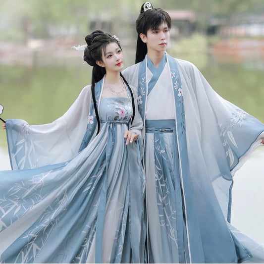 Couple Matching Traditional Chinese Costume Set