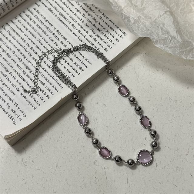 Gemstone Beaded Necklace