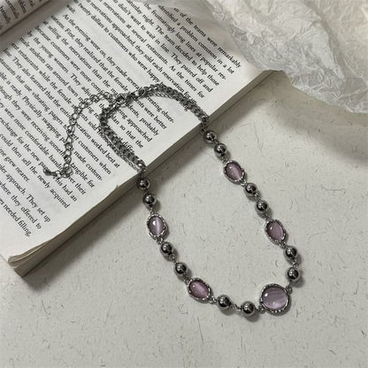 Gemstone Beaded Necklace