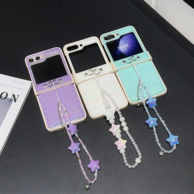 Faux Case Woven Phone