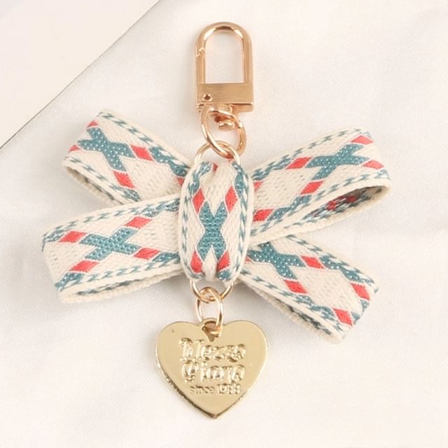 Argyle Strap Alloy Keyring (Various Designs)