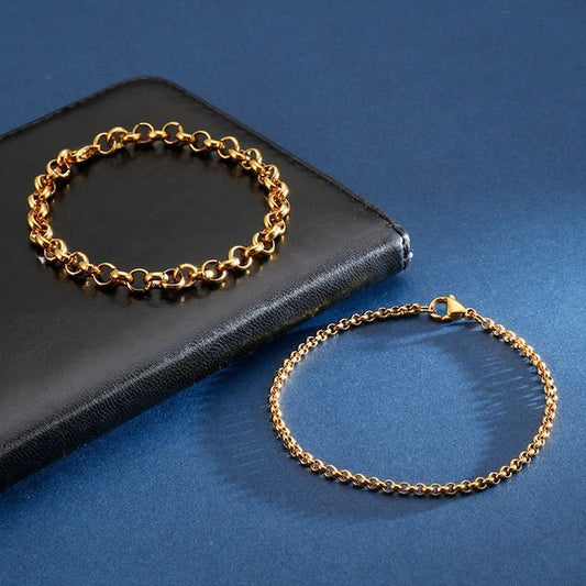Stainless Steel Bracelet (Various Designs)