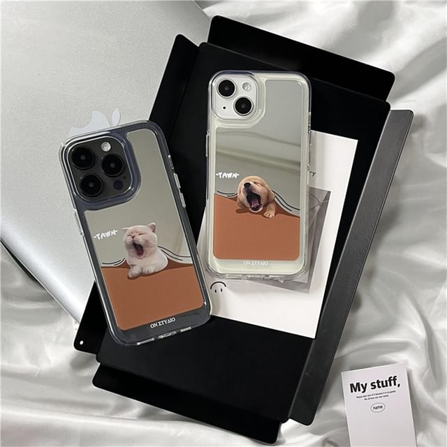 Animal Case Mirrored Phone