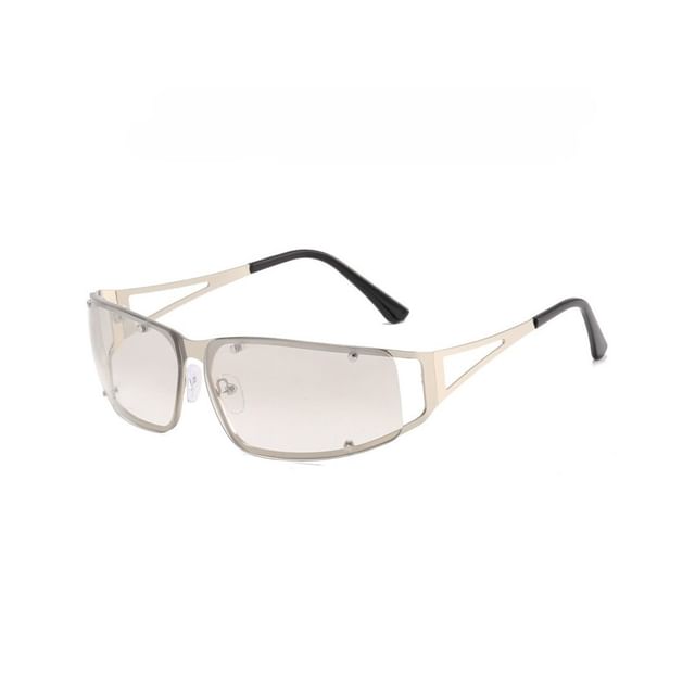 Metallic Frame Sunglasses