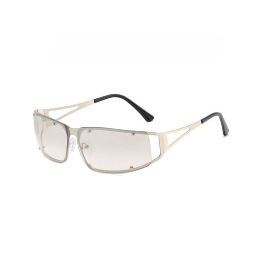 Metallic Frame Sunglasses