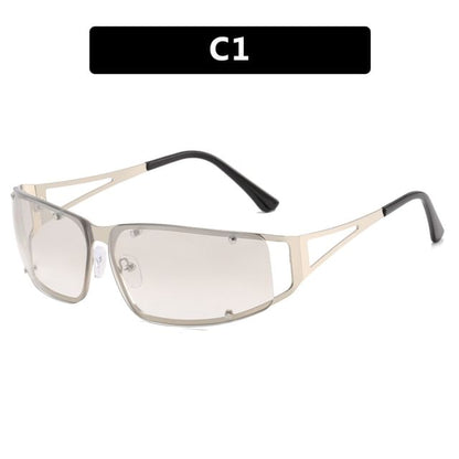Metallic Frame Sunglasses