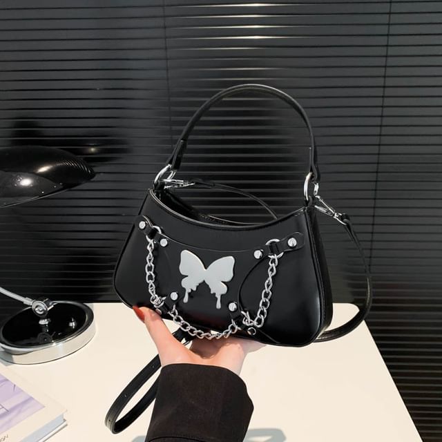 Butterfly Chained Crossbody Bag