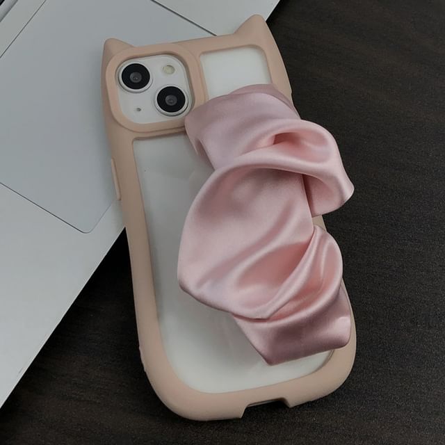 Phone Case Ear Scrunchie Cat