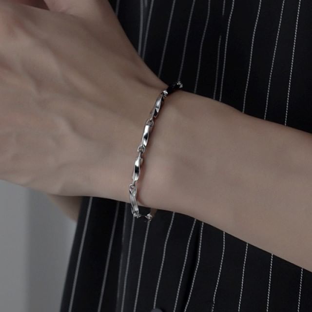 Twisted Stainless Steel Bracelet (Various Designs)