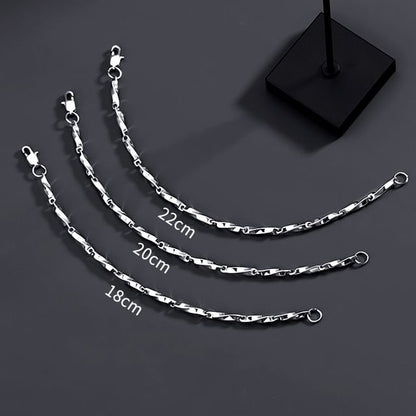 Twisted Stainless Steel Bracelet (Various Designs)
