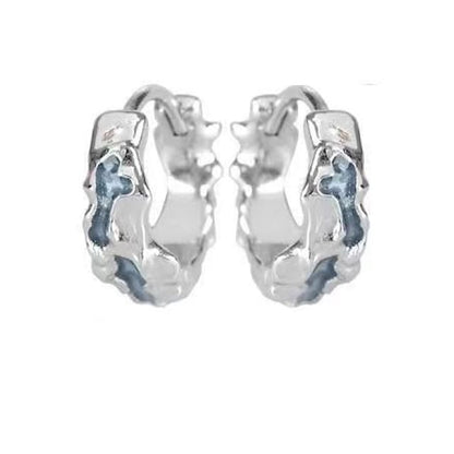 Irregular Stainless Steel Ear Cuff / Earring / Set