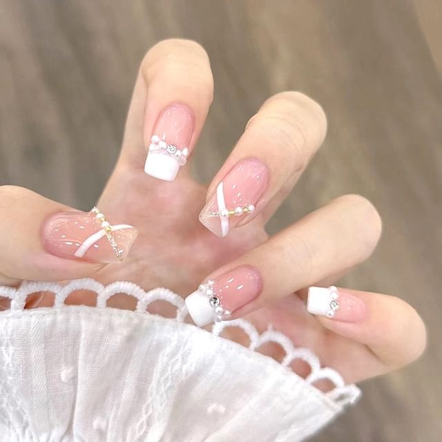 Embellished Press On Nail