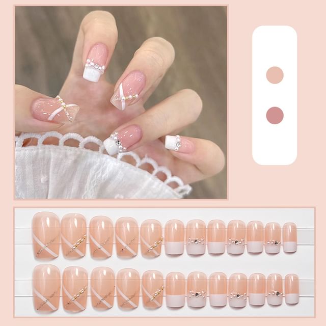 Embellished Press On Nail