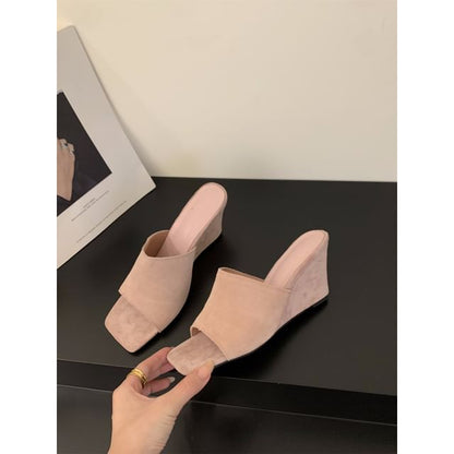 Wedge Slide Sandals