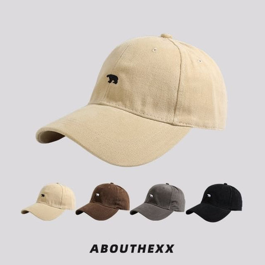 Bear Cap Embroidered