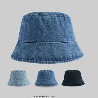 Denim Bucket Hat