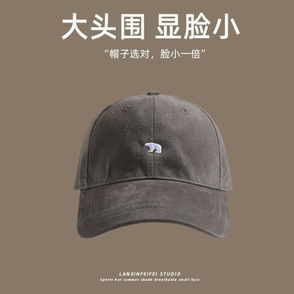Bear Cap Embroidered