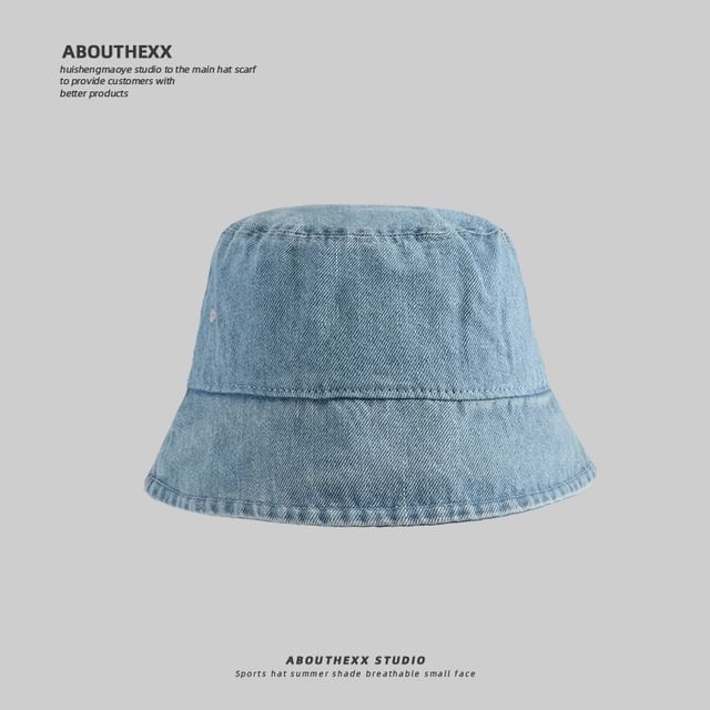 Denim Bucket Hat