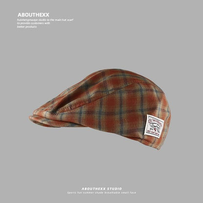 Plaid Beret