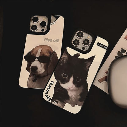 Animal Mirrored Phone Case