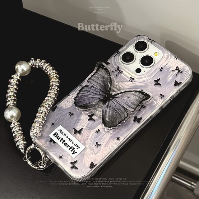 Butterfly Phone Case / Phone Strap / Set