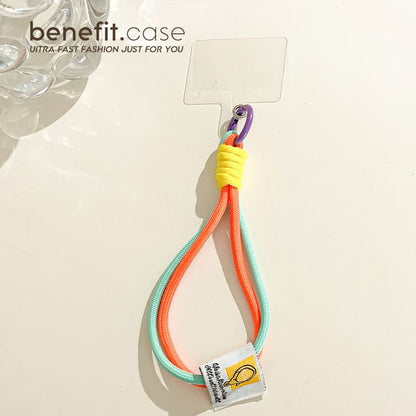 Applique Two-Tone Phone Strap