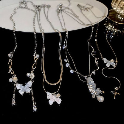Butterfly Layered Necklace