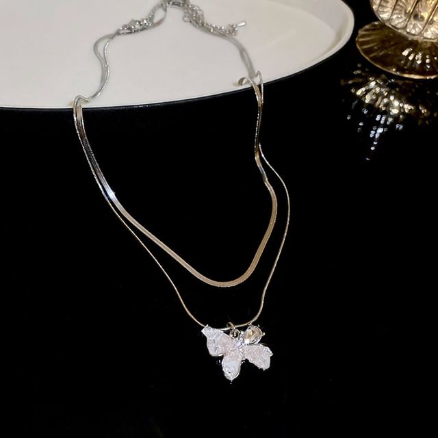 Butterfly Layered Necklace