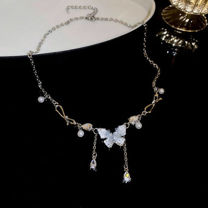 Butterfly Layered Necklace