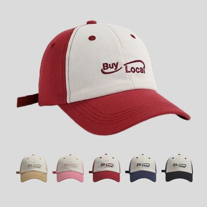 Lettering Cap Tone Two Baseball Embroidered