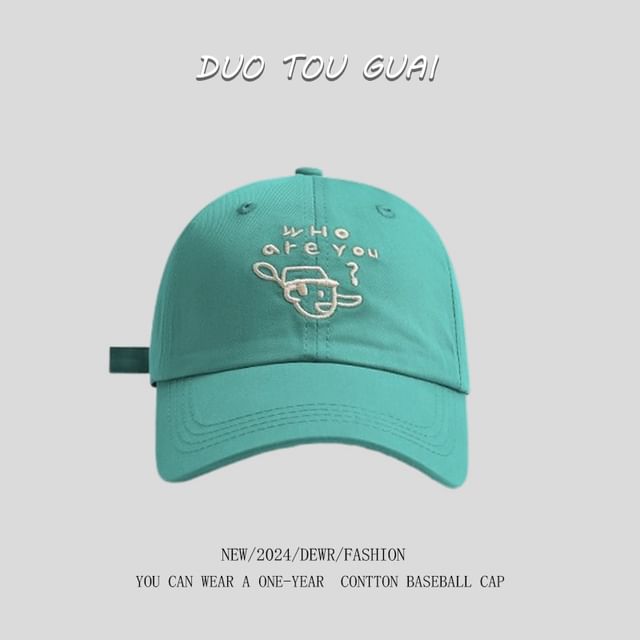 Cap Embroidered Cartoon Baseball