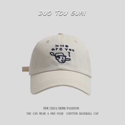 Cap Embroidered Cartoon Baseball