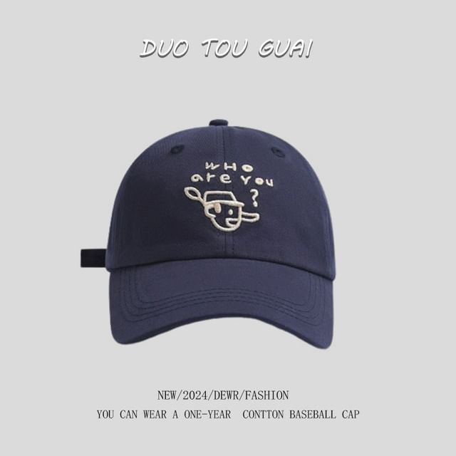 Cap Embroidered Cartoon Baseball