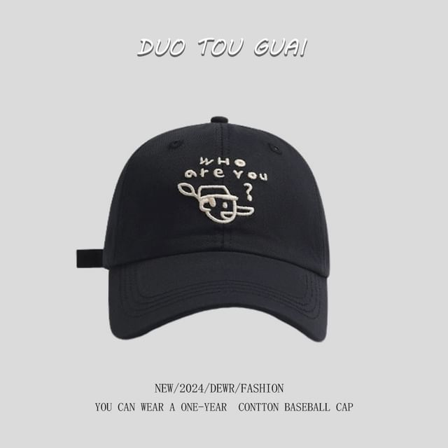 Cap Embroidered Cartoon Baseball