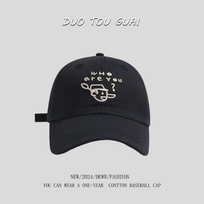 Cap Embroidered Cartoon Baseball