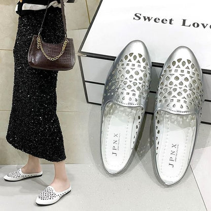 Perforated Mules