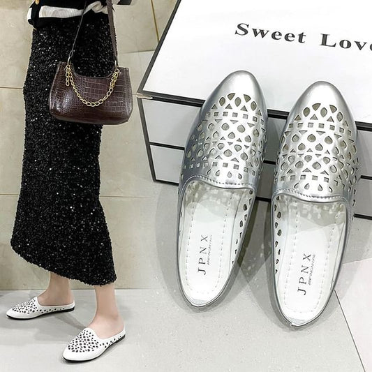 Perforated Mules