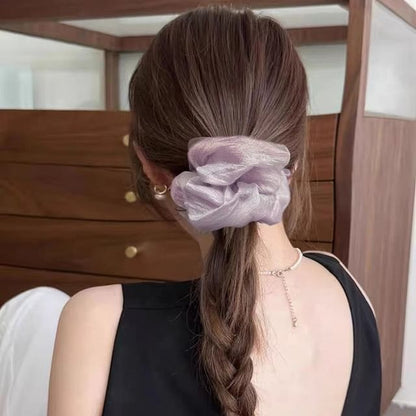 Plain Mesh Scrunchie