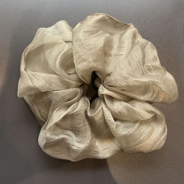 Plain Mesh Scrunchie