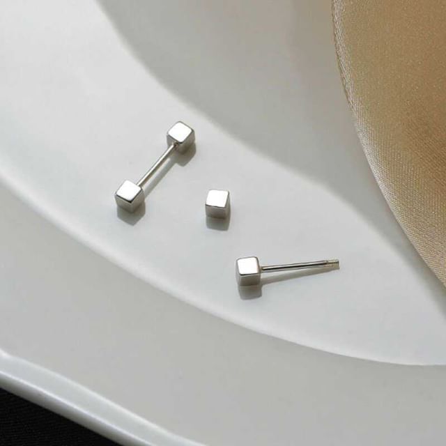 Cube Ear Stud