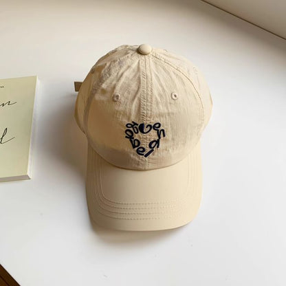 Dry Cap Quick Embroidered Baseball