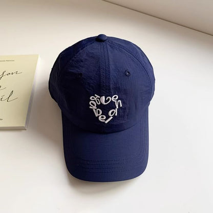 Dry Cap Quick Embroidered Baseball