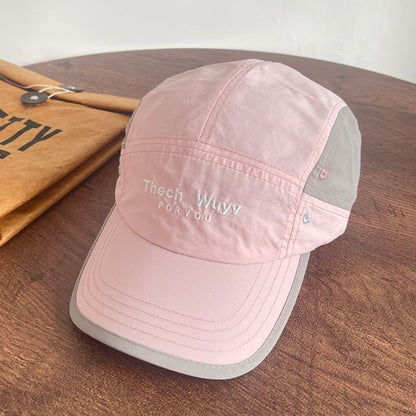 Embroidered Panel 5 Lettering Cap