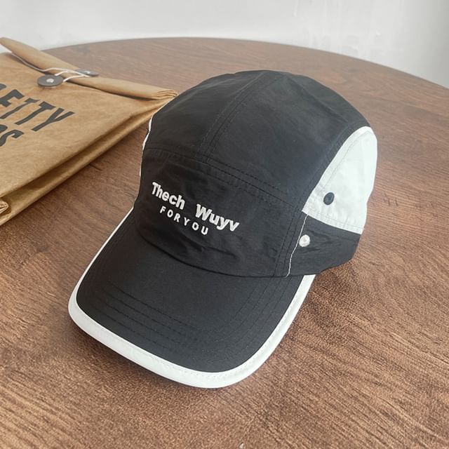 Embroidered Panel 5 Lettering Cap